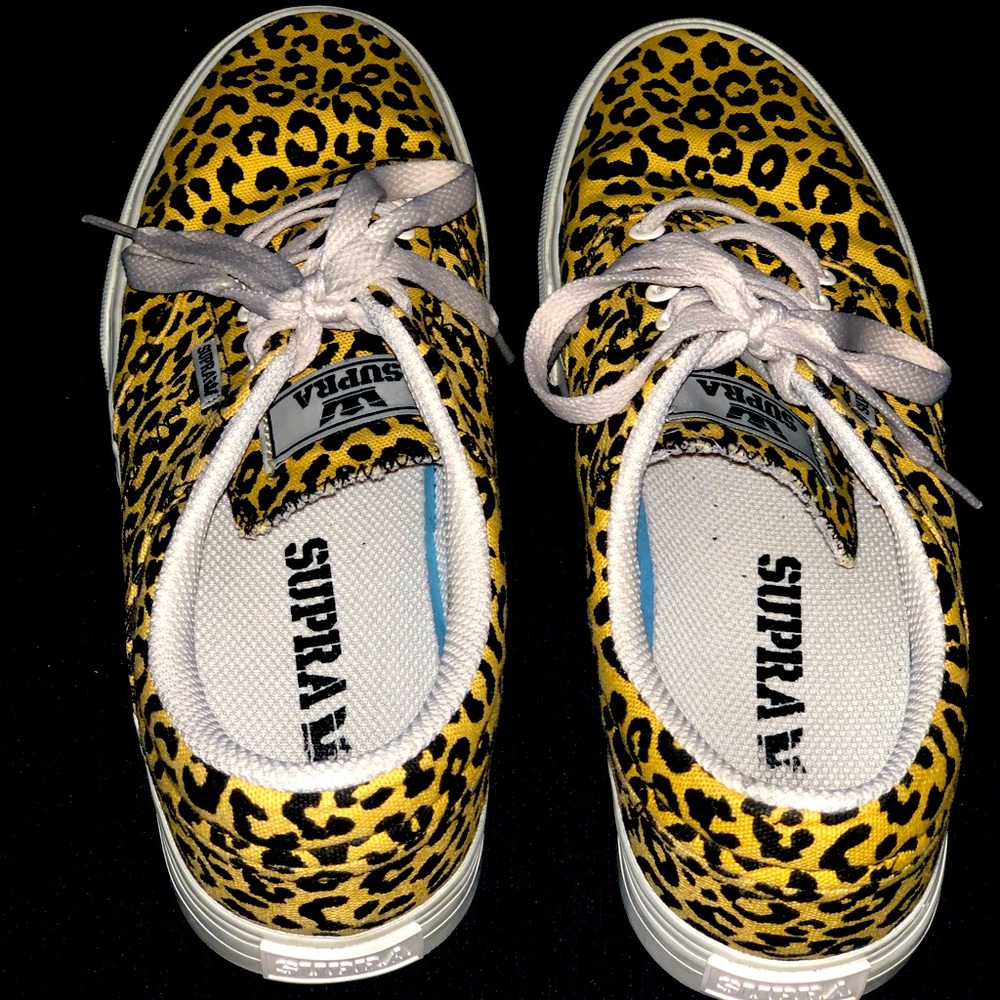 Supra Leopard Print Sneakers